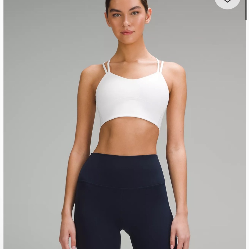 Like a Cloud Longline Bra White